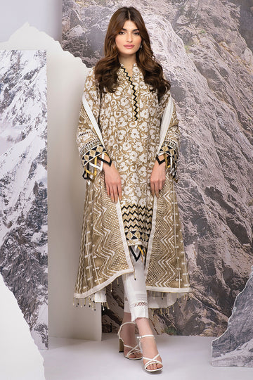 FW-38.1-21-BEIGE Alkaram Winter Collection 2021